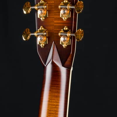 Martin M 0000 Custom Flamed Maple and High Altitude Swiss Spruce Full Ambertone Burst NEW - Ambertone Burst image 22