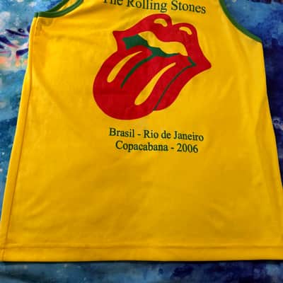 ROLLINGSTONES Copacabana Tank Top 2006 - Yellow image 1