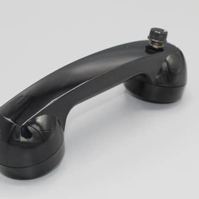 Circuit Bent NEW Black Telephone Microphone w/ Filter Control-Lo Fi Effects - Int. Pop Reduction Filter & Mic Stand Clip Phone Mic by Statikstramentz image 5