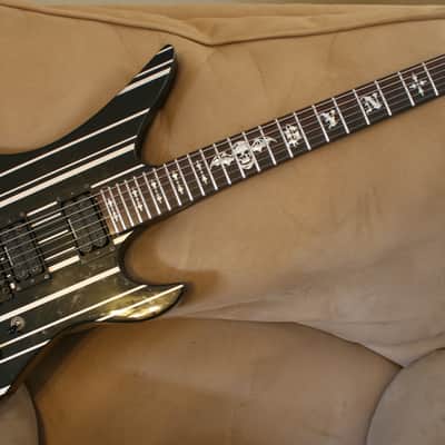 Schecter Synyster Gates Standard Electric Guitar-Black w/Custom Case& EVH D-Tuna image 1