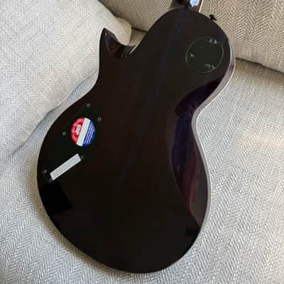 ESP LTD EC-1000 Deluxe FM with Ebony Fretboard 2019 - See Thru Purple image 8