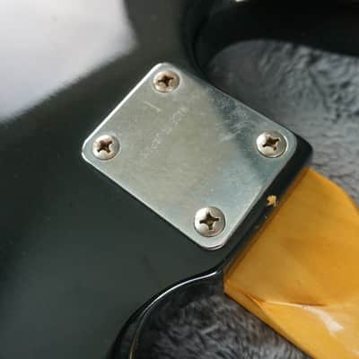 Heart Man Suzuki Precision/Musicmaster Style Bass 1970s - Black image 15