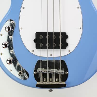 Sterling by Music Man Stingray Ray4 Left Handed Chopper Blue image 3