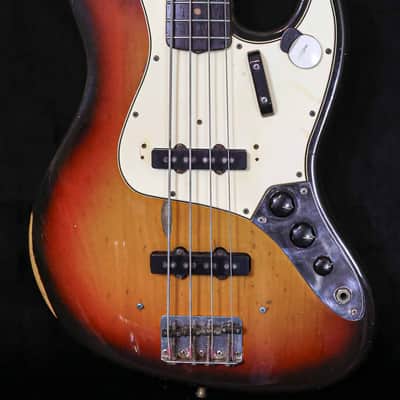 Vintage L Series Fender Jazz Bass 1964/1971 - Sunburst image 2