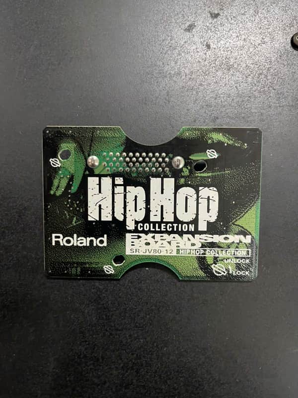 Roland SR-JV80-12 Hip Hop Expansion Board 1990s - Green image 1