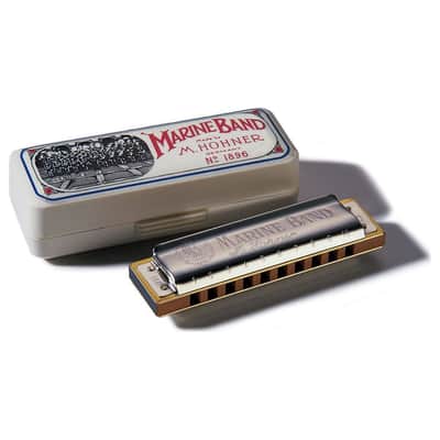 Hohner 1896BX-E Marine Band 1896 Classic Harmonica - Key of E