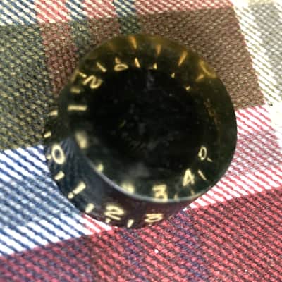 Black Vintage 1970s Gibson RD Artist 0-5/5-0 Speed Knob~Les Paul, SG, ES image 2