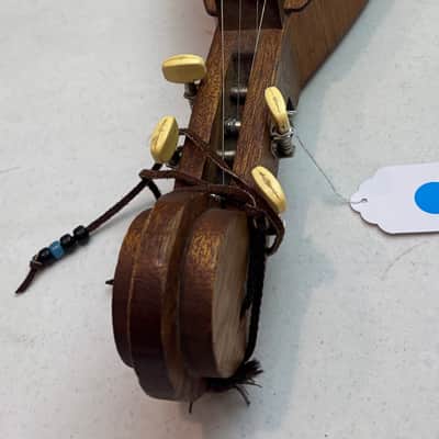 Vintage Appalachian Dulcimer — Solid Wood, 4-String, Fair Condition — Folk String Instrument image 3