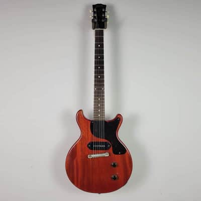 Vintage 1960 Gibson Les Paul Junior Double Cutaway - All Original - Very Clean - No Mods/No Breaks - Cherry image 5