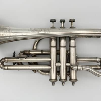 No Name High/Low Pitch Bb Cornet Silver image 2