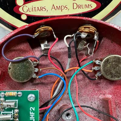 Dunlop Dallas Arbiter JHF2 FuzzFace fuzz face Distortion Pedal - Red image 12