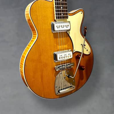 Yanuziello Electric 2021 - Natural. Duncan CS Dynasonics & Mastery. Spruce / Curly Maple. image 8