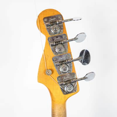 Fender 1966 Jazz Bass Fiesta Red image 6