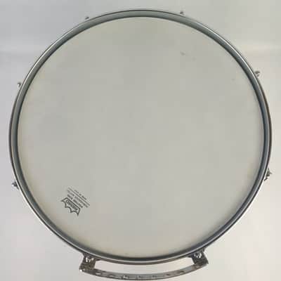 Ludwig 12x15"Chrome Ludalloy Snare Drum Blue/Olive"BO1"PreSerial Badge Vintage70 image 8