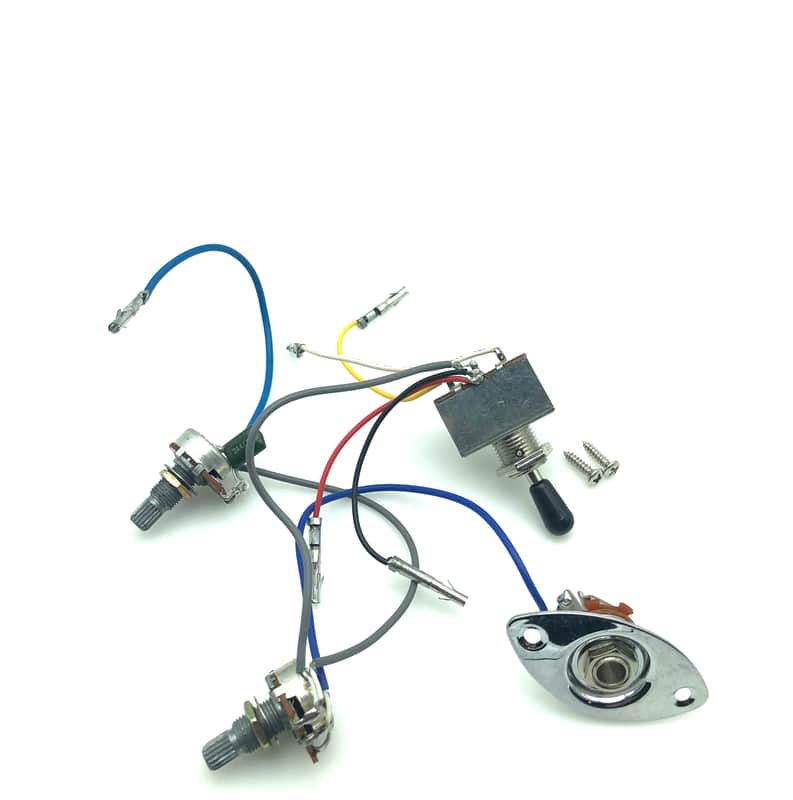 Unbranded 1 Volume / 1 Tone / 3-Way Toggle Switch Harness
