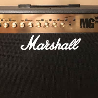 Marshall MG100FX 2X12" 100 Watt Black Amplifier image 2