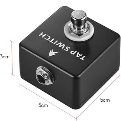 Guitar Footswitch Pedal TAP SWITCH PEDAL, Single Momentary Footswitch, for time-based effects Pedal and Muti-effects Pedal image 3