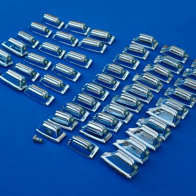 Rogers Beavertail Lugs Lot of 48 Tom Snare Bass 70s image 11