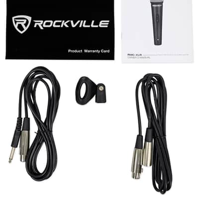 Rockville ROCK PARTY 9 Dual 8" Karaoke Machine System w/LEDS's+Mic+Tablet Stand image 8