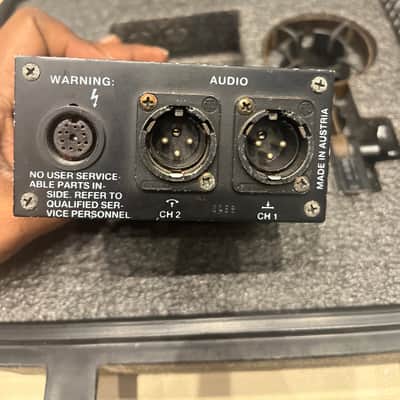 AKG C426 Stereo Condenser Microphone System w/ Control Unit – Vintage Made in Austria image 5