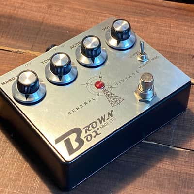General Vintage Tone Brown Box MKII FX pedal Overdrive / Distortion ODS Classic Version Hand Made image 2