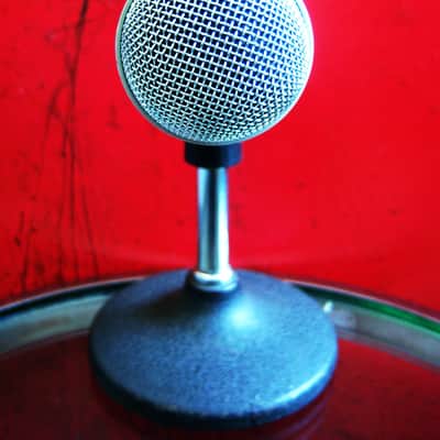 Vintage 1970's Shure PE585 / SA585 dynamic cardioid microphone High Z w accessories 585SA SM58 # 1 image 4