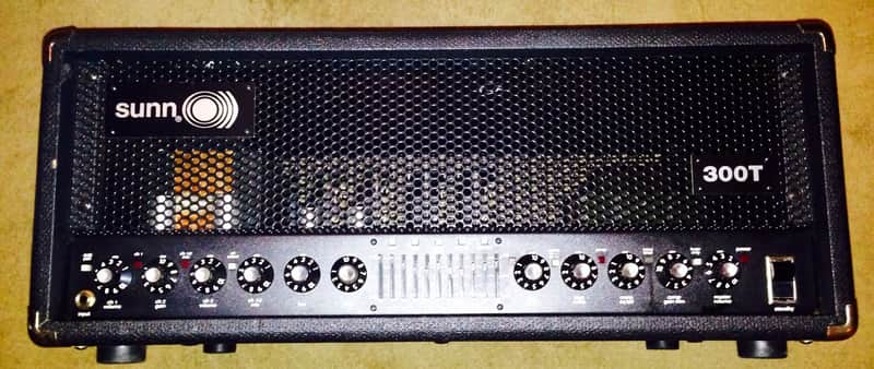 SUNN 300t all tube bass guitar amp head made in the USA by fender