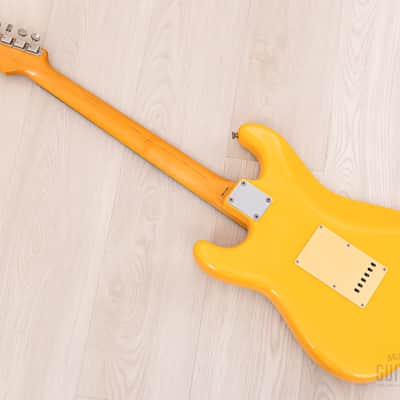 1986 Fender Order Made Yngwie Malmsteen Stratocaster ST62 Yellow White w/ USA Dimarzio DP117, Japan MIJ Fujigen image 13