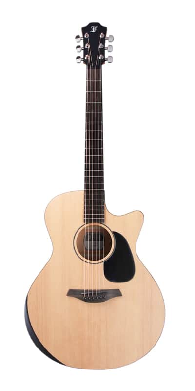 2025 NEW NECK Furch Violet Deluxe D-EM a Engelmann Spruce / African Mahogany with Case CNR SYSTEM ACTIVE image 1