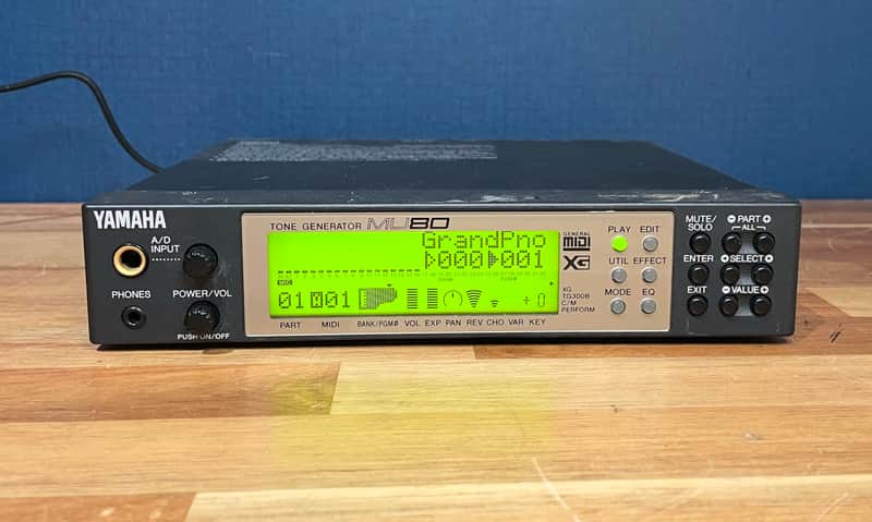 Yamaha MU80 Tone Generator Sound Module