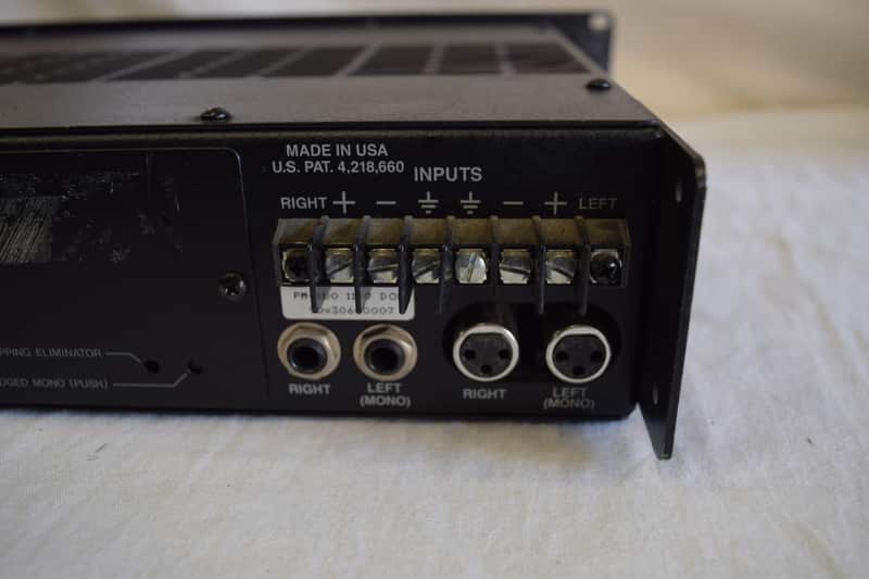 CARVER PM-600 PAパワーアンプ 業務用パワーアンプ カーバー CARVER PM-600 PAパワーアンプ 業務用パワーアンプ カーバー CARVER PM