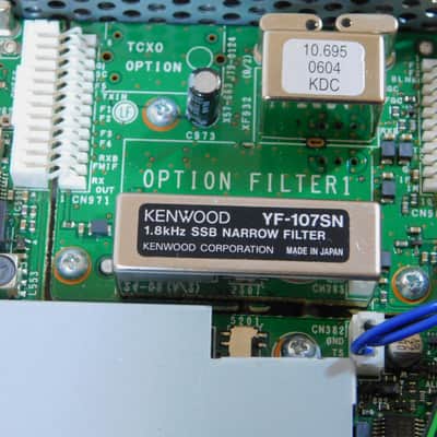 Kenwood TS-480HX All-Mode HF 50MHz Ham Radio Transceiver + YF-107SN Filter image 7