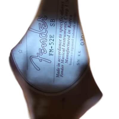 Fender FM-52E Acoustic Electric Mandolin with Case image 5