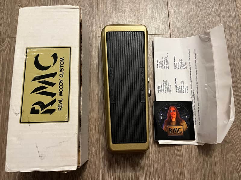 【希少】直筆サイン入 RMC3 Real McCoy Custom ワウ Wah RMC Real McCoy Custom RMC3 Wah Pedal (used)