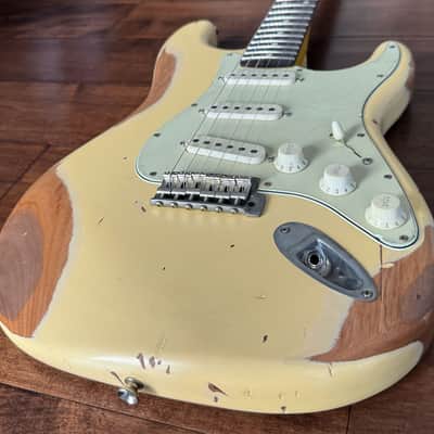 Nash Guitars Model S-63 Vintage White Lollar Pickups Rosewood Neck VSN131 image 2
