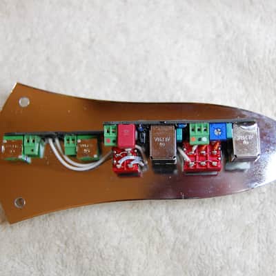Lusithand Devices Double NFP Jazz plate. Wal type filter on board preamp - Chrome image 6