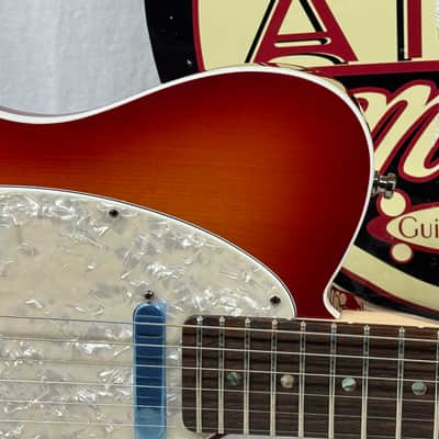 Fender American Deluxe Telecaster Guitar with Case 2008 - Aged Cherry Sunburst / Rosewood fingerboard image 5