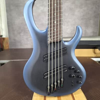 Ibanez BTB605MS-MAM Bass Workshop 2024 - Present - Midnight Arctic Ocean Matte image 4