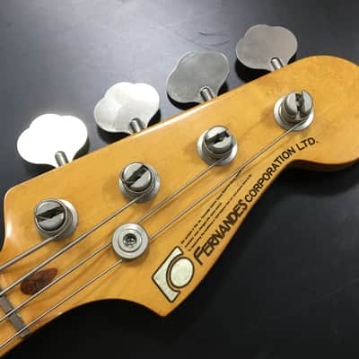 Fernandes FPB Stone Logo Natural 1980s Natural / Used Electric Guitar image 10