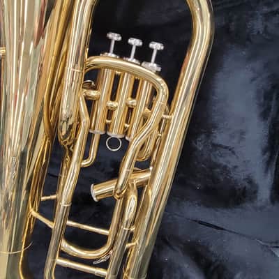 Magilanck MEP 102 4-Valve Euphonium with Case - Brass image 14
