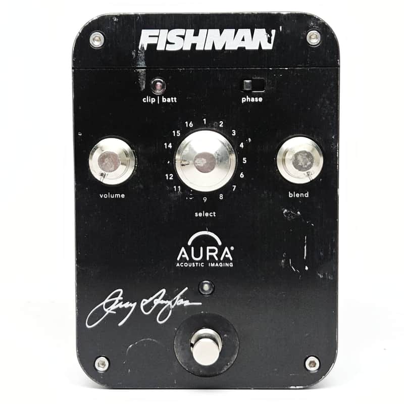 used Fishman Jerry Douglas Aura Acoustic Imaging Pedal, Very Good Condition image 1