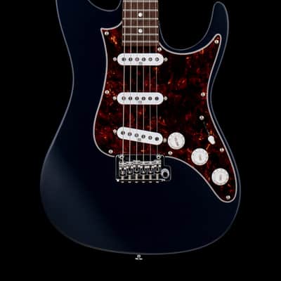 Used Ibanez AZ2203NT Prestige (2025) - Dark Tide Blue Flat #03495 with Original Hard Case image 1