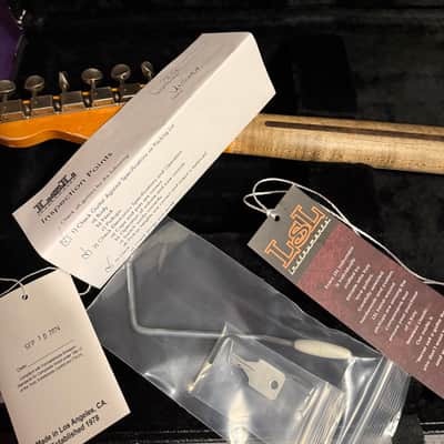 LsL Instruments Saticoy S Style 2025 - Dakota Red Over Purple Pasiley image 11