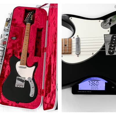 2021 Ibanez FLATV1-BK Josh Smith Signature in Black 7.3lbs image 6