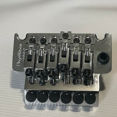 2000's Schaller Original Made in Germany Chrome Floyd Rose Pro Electric Guitar Tremolo Bridge Set & Brass Block image 9