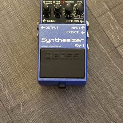Boss SY-1 Synthesizer 2019 - Present Blue
