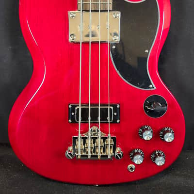 Epiphone EB-3 "SG" Design Electric Bass, 2 PU, Cherry image 2
