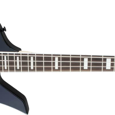 Jackson JS Series Kelly Bird JS3Q Amaranth FB Transparent Blue Burst image 3