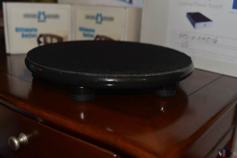 SOLID WOOD BASE for SVS PC2000 12" Cylinder Subwoofer with "6" SVS Sound Path Isolation