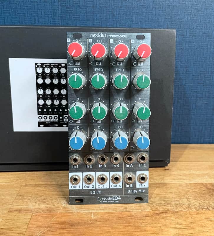 Moddict Tdc-You Console EQ4 / 4ch 3Band EQ + Unity Mixer image 1
